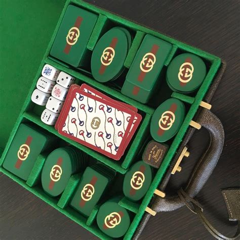 Gucci poker set